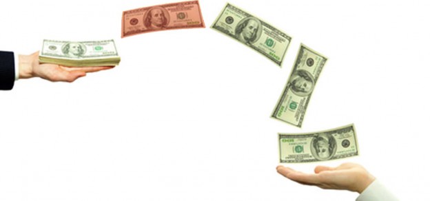 Receiving tax money is theft