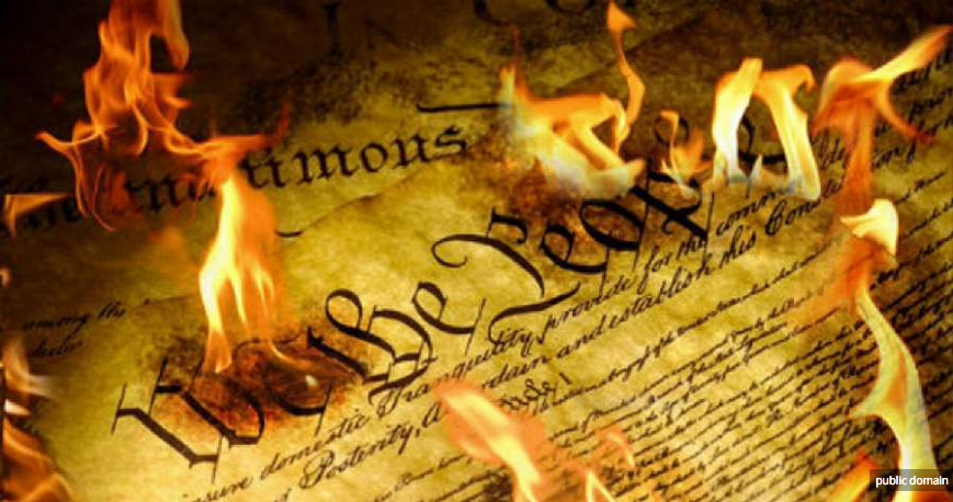 constitution burns
